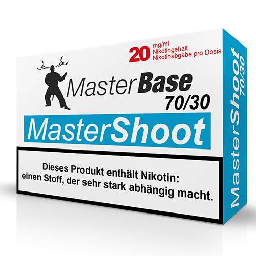 MasterBase Mastershoot 5x10ml 20mg 70VG/30PG