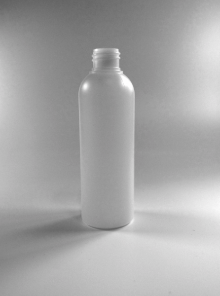 Rundflasche aus HDPE mit 100ml Volumen